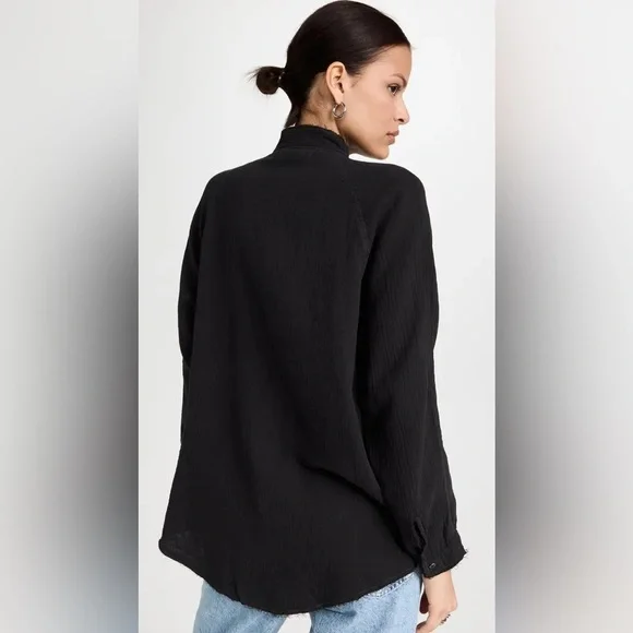 Free People Women's Summer Daydream Button Down - Picture 3 of 11